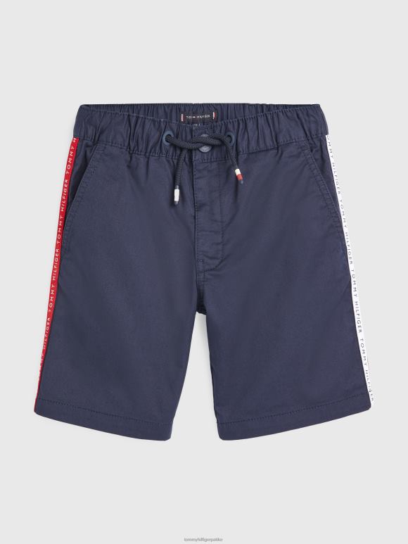 Tommy Hilfiger панталоне за дечаке 3-7 са логом - 2D080123 Tommy Hilfiger Srbija сумрак морнарице