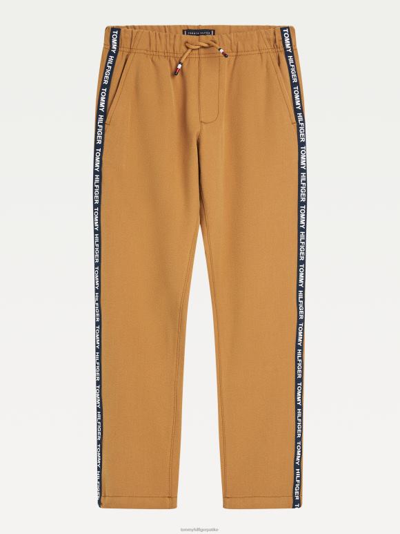 Tommy Hilfiger дечаци 8-16 лого џогери са траком - 2D080107 Tommy Hilfiger Srbija винтаге месинг
