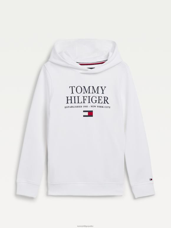 Tommy Hilfiger Дућа са капуљачом од органског памука за дечаке 8-16 година - 2D080214 Tommy Hilfiger Srbija бела