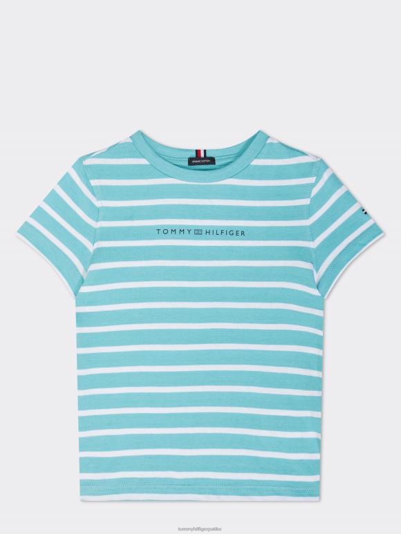 Tommy Hilfiger есенцијална мајица са пругама - 2D080268 Tommy Hilfiger Srbija гребен