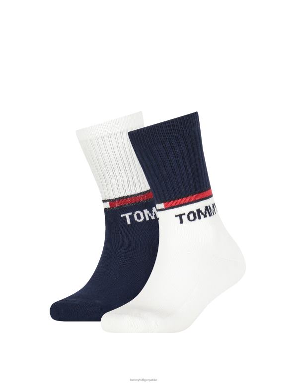 Tommy Hilfiger 2 пакета дечијих спортских чарапа - 2D080186 Tommy Hilfiger Srbija томми оригинал
