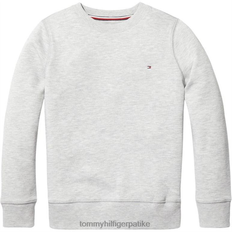 Tommy Hilfiger основна дуксерица - 2D08019764 Tommy Hilfiger Clothing сива