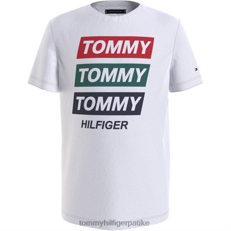 Tommy Hilfiger трострука мајица - 2D08020388 Tommy Hilfiger Clothing бела ибр