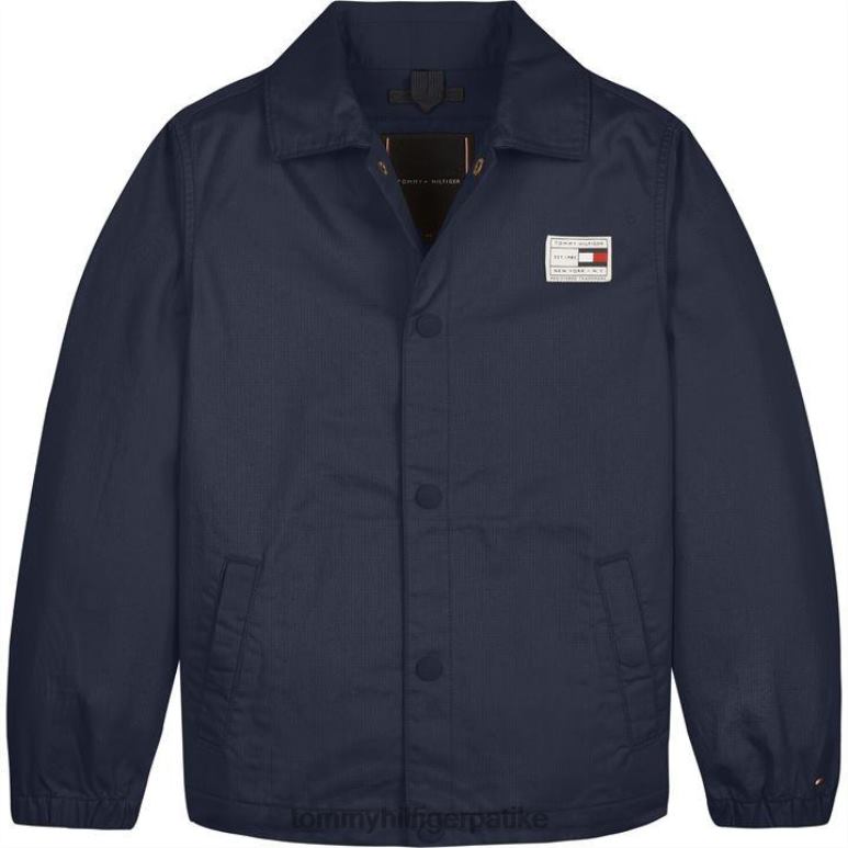 Tommy Hilfiger тренерска јакна - 2D08020931 Tommy Hilfiger Jakne морнарица ц87