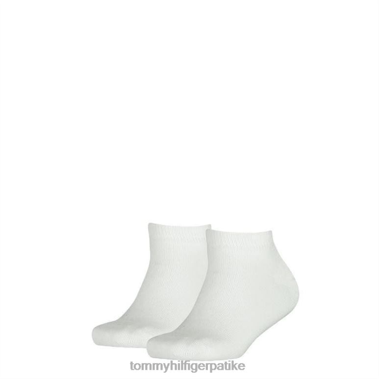 Tommy Hilfiger чарапе патике 2 паковање јуниори - 2D08020655 Tommy Hilfiger Clothing бела