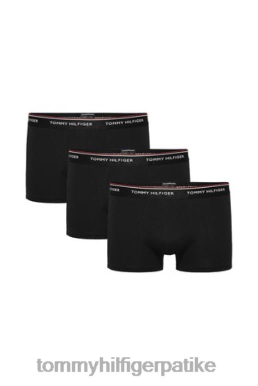 Tommy Hilfiger премиум ковчези три паковања - 2D0803164 Tommy Hilfiger Clothing црна