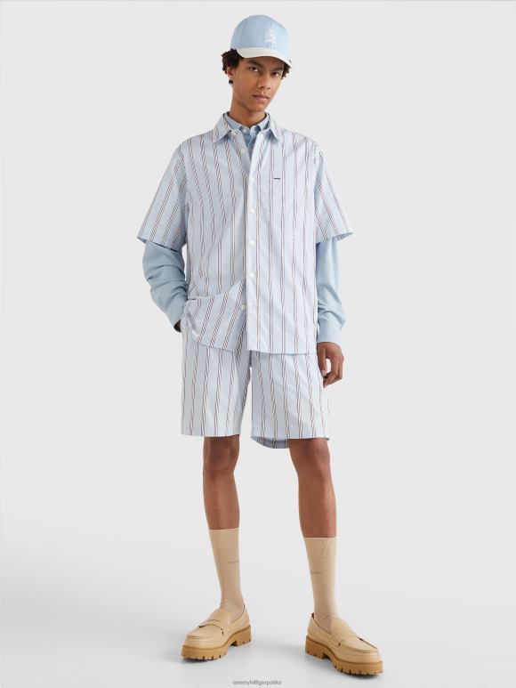Tommy Hilfiger западна обала преп мајица кратких рукава на црест пруге - 2D0801256 Tommy Hilfiger Clothing мулти