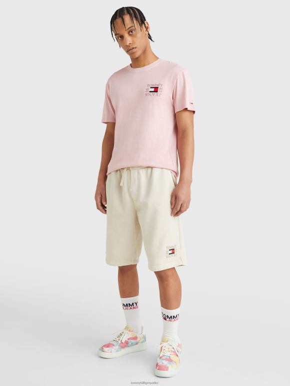 Tommy Hilfiger мајица од органског памука - 2D0801520 Tommy Hilfiger Clothing броадваи пинк