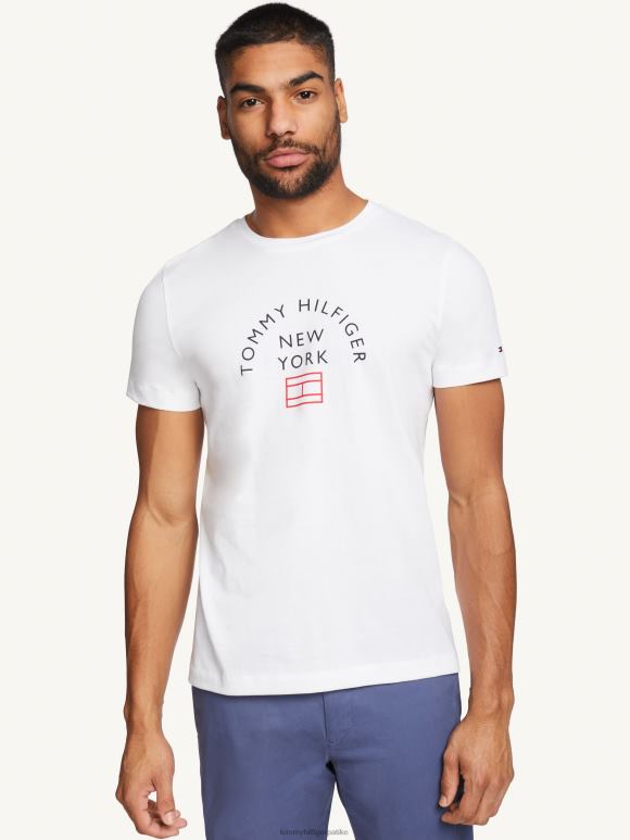 Tommy Hilfiger цорп арцх тее - 2D0801572 Tommy Hilfiger Clothing бела