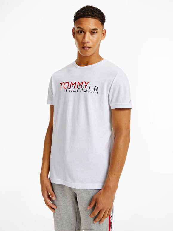 Tommy Hilfiger графичка мајица - 2D0801720 Tommy Hilfiger Clothing бела