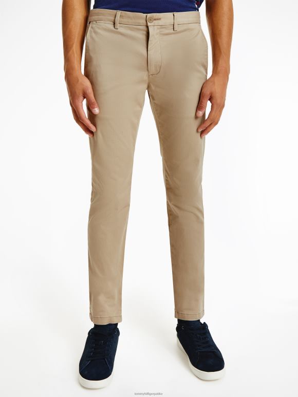Tommy Hilfiger 1985 блеецкер слим флек цхинос - 2D0801062 Tommy Hilfiger Clothing батикуе каки