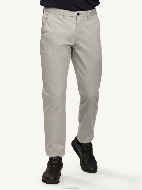 Tommy Hilfiger дентон 1985 равне цхинос - 2D0801078 Tommy Hilfiger Clothing гвоздено сиво