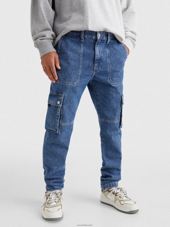 Tommy Hilfiger етхан опуштене карго фармерке - 2D0801066 Tommy Hilfiger Clothing тексас средње