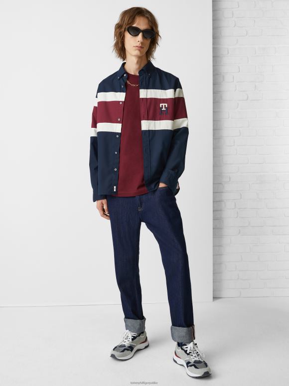 Tommy Hilfiger кошуља у боји регуларног кроја - 2D080744 Tommy Hilfiger Clothing морнарица мулти
