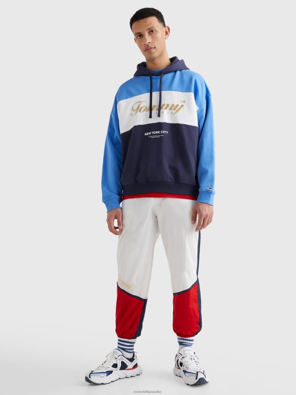 Tommy Hilfiger Дуксерице са везом са логом у боји - 2D080844 Tommy Hilfiger Clothing сумрак морнарица/мулти