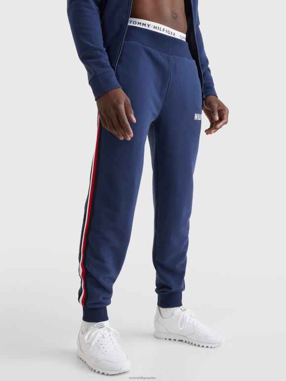 Tommy Hilfiger лоунге сигнатуре тапе лого џогери - 2D080720 Tommy Hilfiger Clothing сумрак