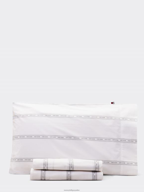 Tommy Hilfiger пругасти чаршав кинг бед - 2D08024 Tommy Hilfiger Srbija високоградња сива