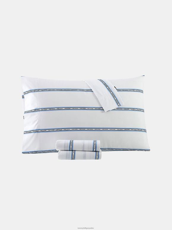 Tommy Hilfiger пругасти чаршаф сет брачни кревет - 2D08011 Tommy Hilfiger Srbija виста блуе