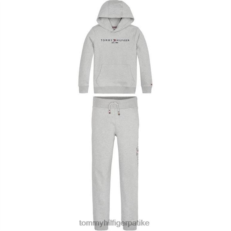 Tommy Hilfiger неопходна тренерка - 2D08019639 Tommy Hilfiger Clothing сива п01