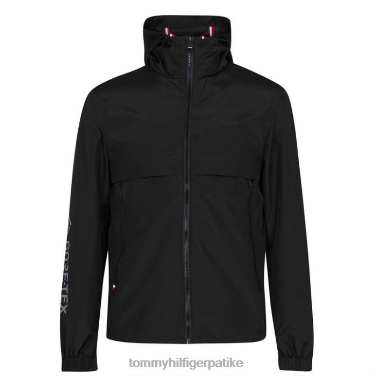 Tommy Hilfiger тецх Ессентиал Горе Тек јакна са капуљачом - 2D08019770 Tommy Hilfiger Jakne блацк бдс