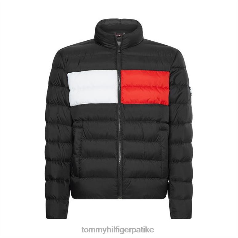 Tommy Hilfiger есенцијална јакна за заставу - 2D08019872 Tommy Hilfiger Jakne блацк бдс