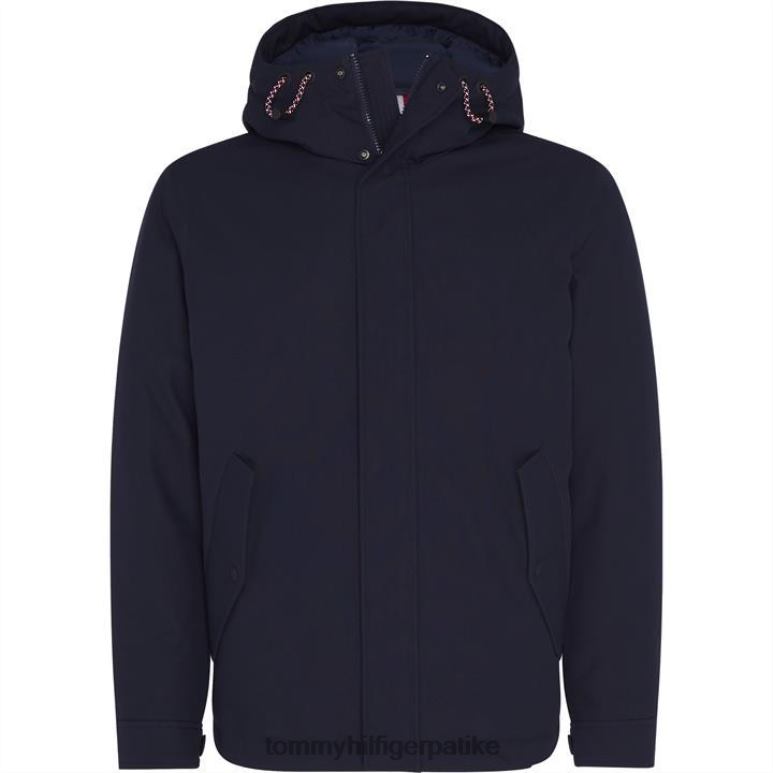 Tommy Hilfiger тешка платнена јакна - 2D08020287 Tommy Hilfiger Jakne пустињско небо