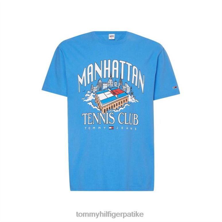 Tommy Hilfiger тјм тј тениски клуб тее - 2D08020659 Tommy Hilfiger Clothing блуе ц4х