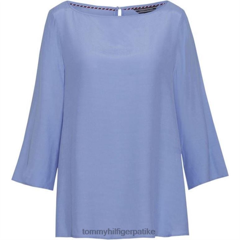 Tommy Hilfiger кандице блуза са овратником - 2D08020726 Tommy Hilfiger Clothing лила
