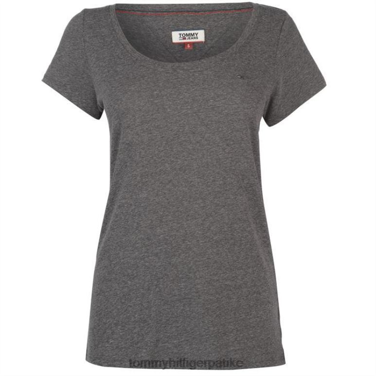 Tommy Hilfiger тее - 2D08020797 Tommy Hilfiger Clothing сива хтхр