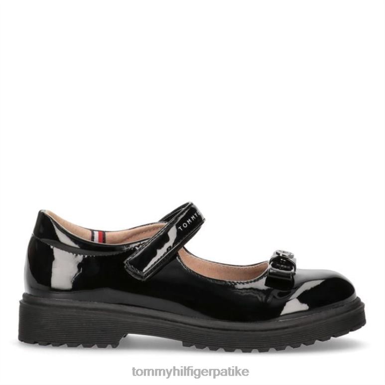 Tommy Hilfiger томми балерина бтс цг24 - 2D08020890 Tommy Hilfiger Shoes црни пнт 999