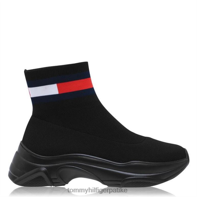 Tommy Hilfiger патике за чарапе - 2D08019549 Tommy Hilfiger Shoes блацк бдс
