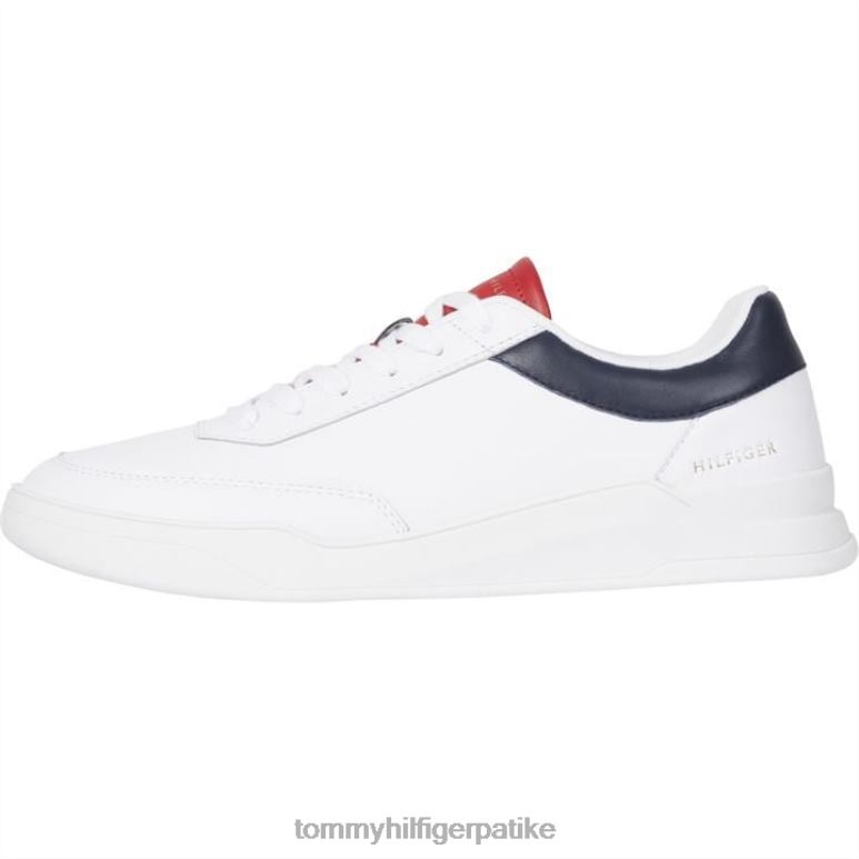 Tommy Hilfiger патике са повишеним кожним ђоном - 2D08019736 Tommy Hilfiger Shoes бела ибр