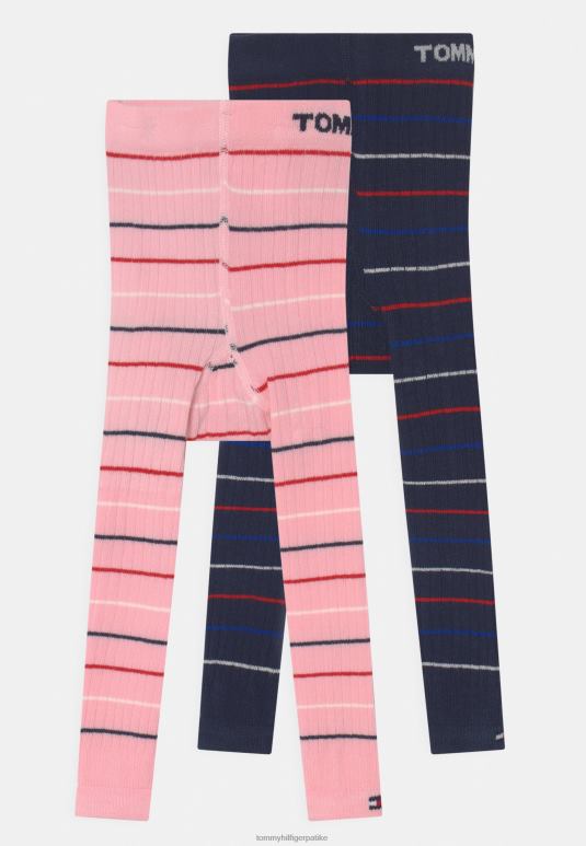 Tommy Hilfiger унисекс чарапе са тракама за бебе - 2D0807156 Tommy Hilfiger Srbija розе