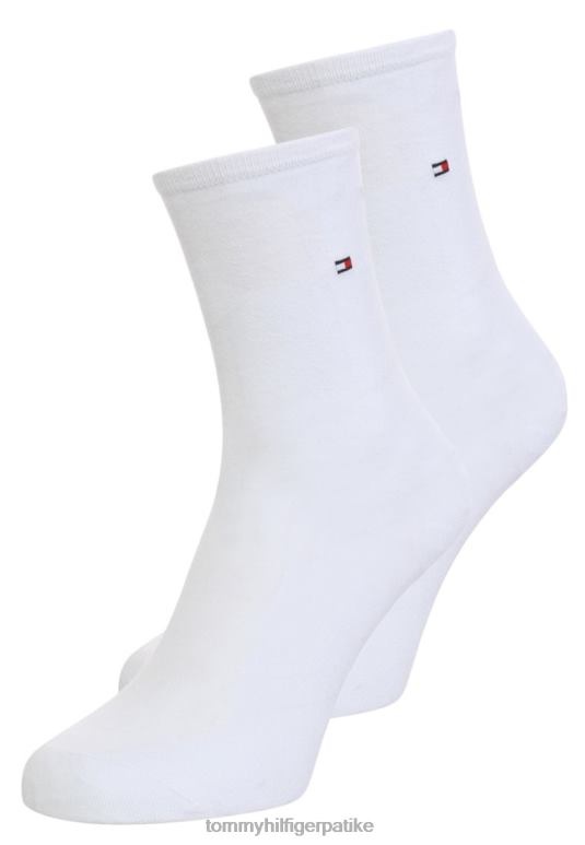 Tommy Hilfiger женске чарапе цасуал 2 паковање чарапа беле - 2D0806757 Tommy Hilfiger Srbija бела