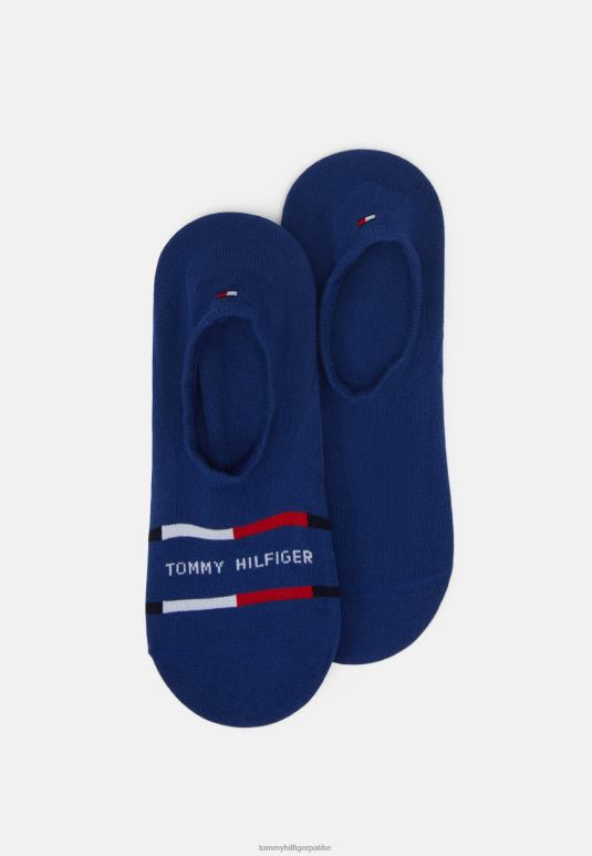 Tommy Hilfiger Мен фоотие бретон стрипе 2 пацк тренерске чарапе - 2D0806799 Tommy Hilfiger Srbija плаве дубине