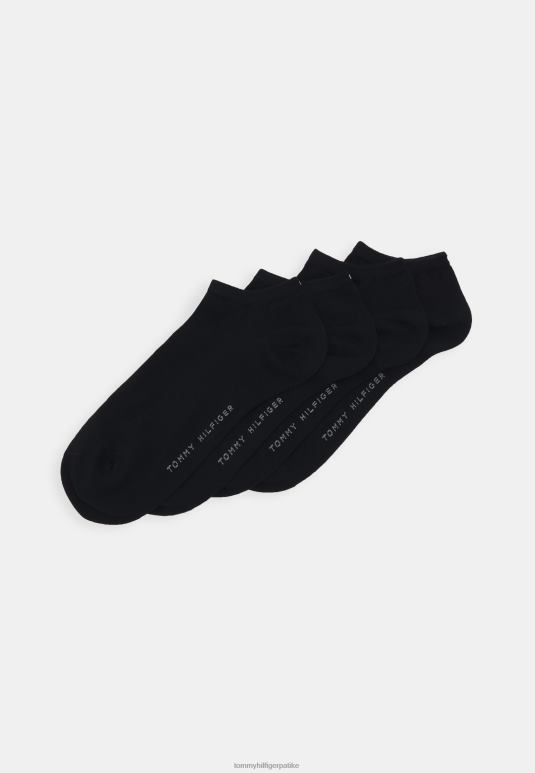 Tommy Hilfiger женске патике 4 паковање чарапа - 2D0806791 Tommy Hilfiger Srbija црна