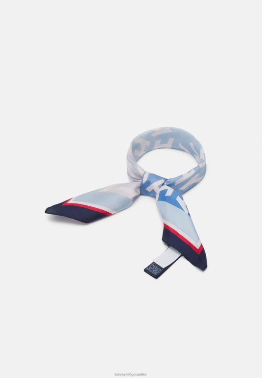 Tommy Hilfiger култни поп бандана фоулард - 2D0805957 Tommy Hilfiger Srbija плава