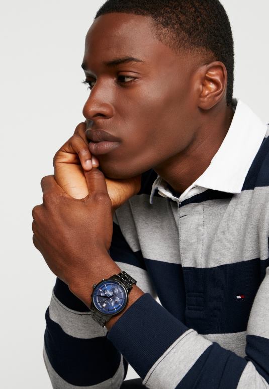 Tommy Hilfiger цасуал хронограф сат - 2D0805833 Tommy Hilfiger Srbija црно/плаво
