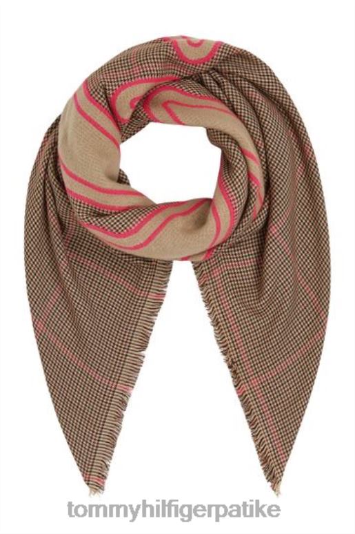 Tommy Hilfiger припремни шал - 2D0803293 Tommy Hilfiger Srbija браон