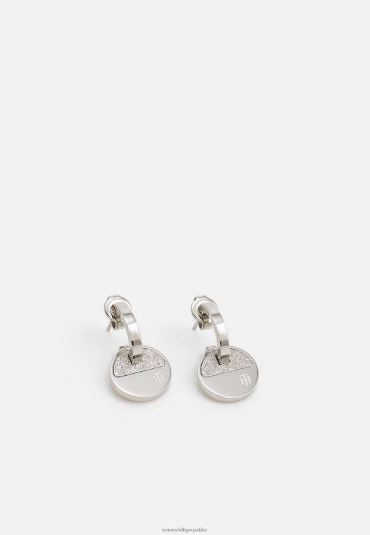 Tommy Hilfiger обучене минђуше - 2D0806003 Tommy Hilfiger Srbija сребрне боје