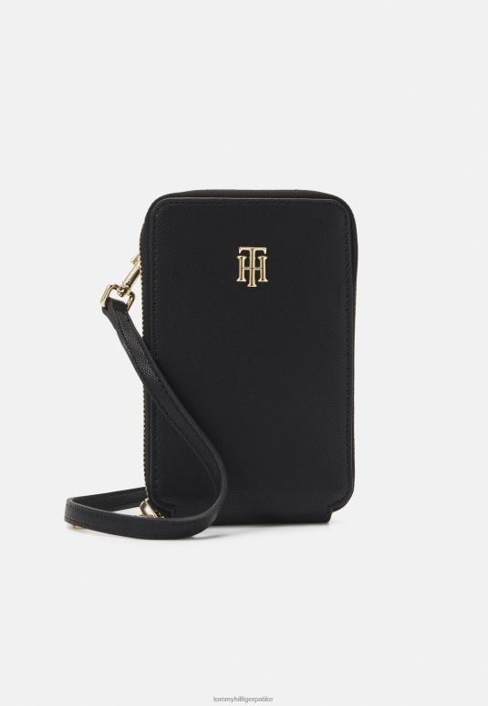 Tommy Hilfiger безвременски новчаник за телефон преко торбе за тело - 2D0804667 Tommy Hilfiger Srbija црна