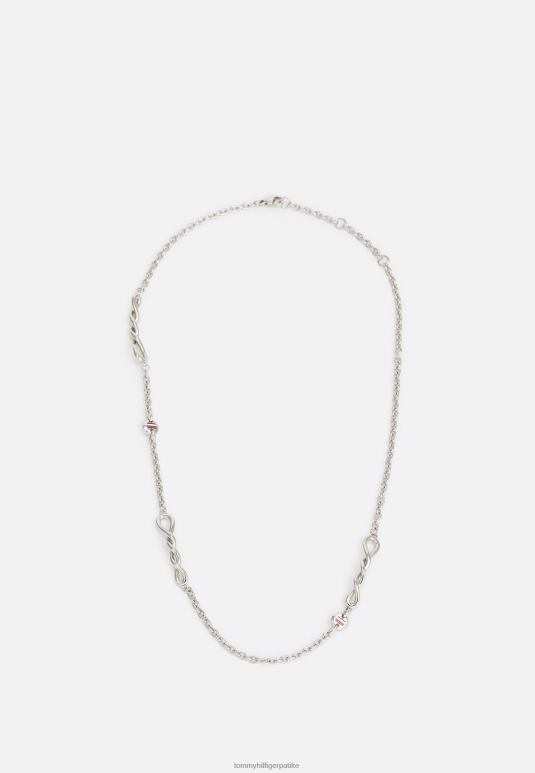 Tommy Hilfiger тордирана огрлица - 2D0806440 Tommy Hilfiger Srbija сребрне боје
