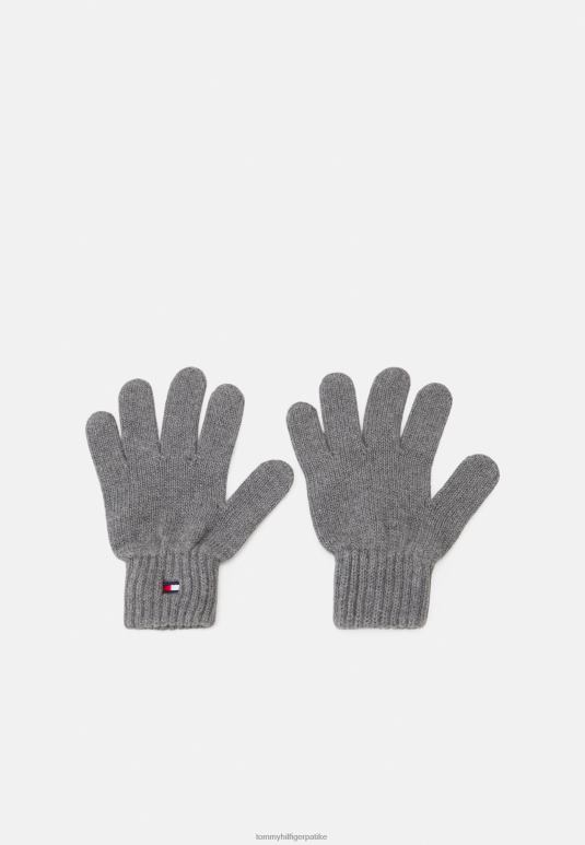 Tommy Hilfiger заставе унисекс рукавице - 2D0806364 Tommy Hilfiger Srbija светло сиви врес
