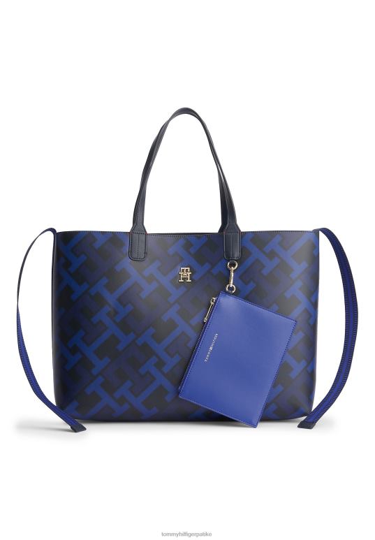 Tommy Hilfiger торба са монограмом - 2D0805532 Tommy Hilfiger Srbija свемирска плава мешавина