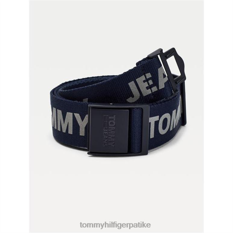Tommy Hilfiger Томми јеанс ткани каиш - 2D08020812 Tommy Hilfiger Srbija сумрак морнарице