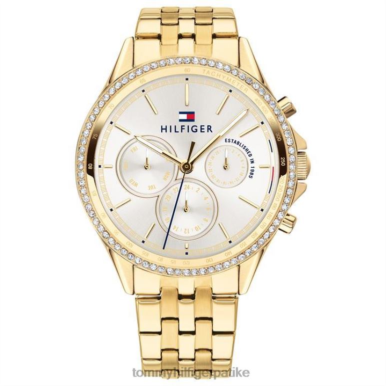 Tommy Hilfiger женски кристални сат са позлаћеном наруквицом - 2D08019805 Tommy Hilfiger Srbija злато/сребро