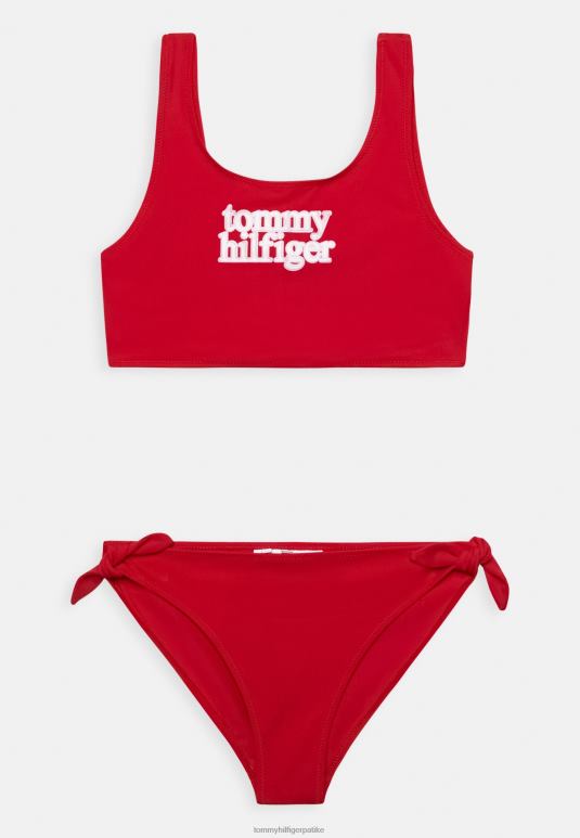 Tommy Hilfiger бралет сет бикини - 2D0806633 Tommy Hilfiger Srbija примарно црвено