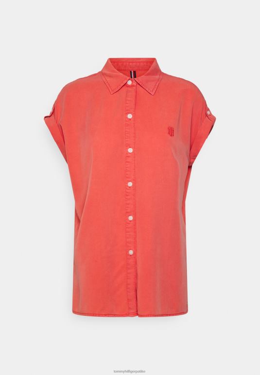 Tommy Hilfiger блуза на копчање - 2D0808025 Tommy Hilfiger Srbija кристални корал