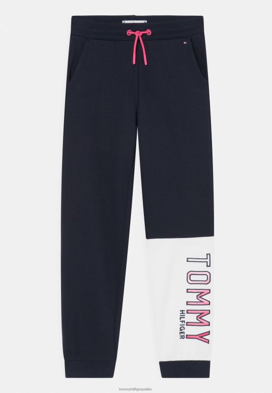 Tommy Hilfiger доњи део тренерке са колорблоком - 2D0806335 Tommy Hilfiger Srbija пустињско небо