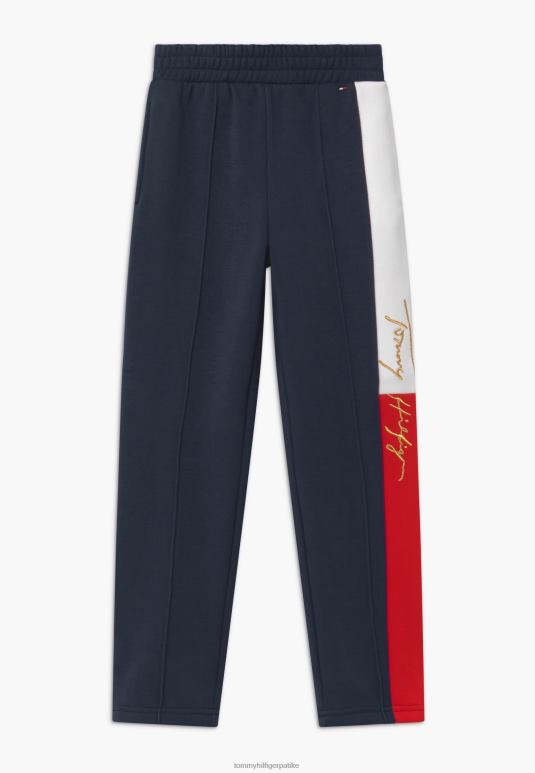 Tommy Hilfiger иконе лого доњи део тренерке - 2D0808657 Tommy Hilfiger Srbija плава